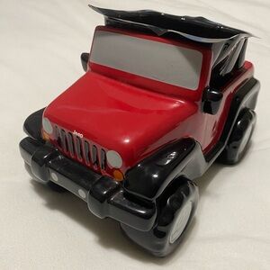 Ceramic Jeep Planter